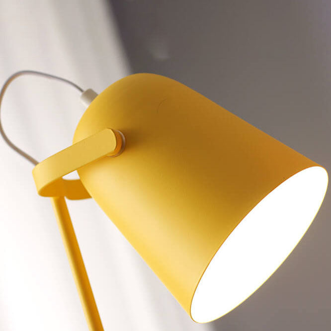 Nordic Macaron Table Lamp | Modern Iron Bucket Design