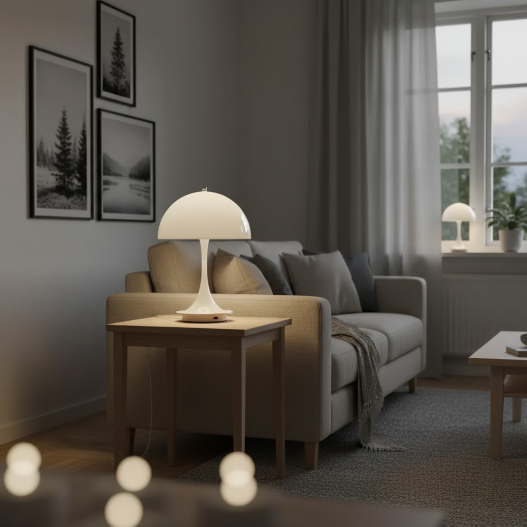 Wireless Table Lamp | Cord-Free Ambient LED Light