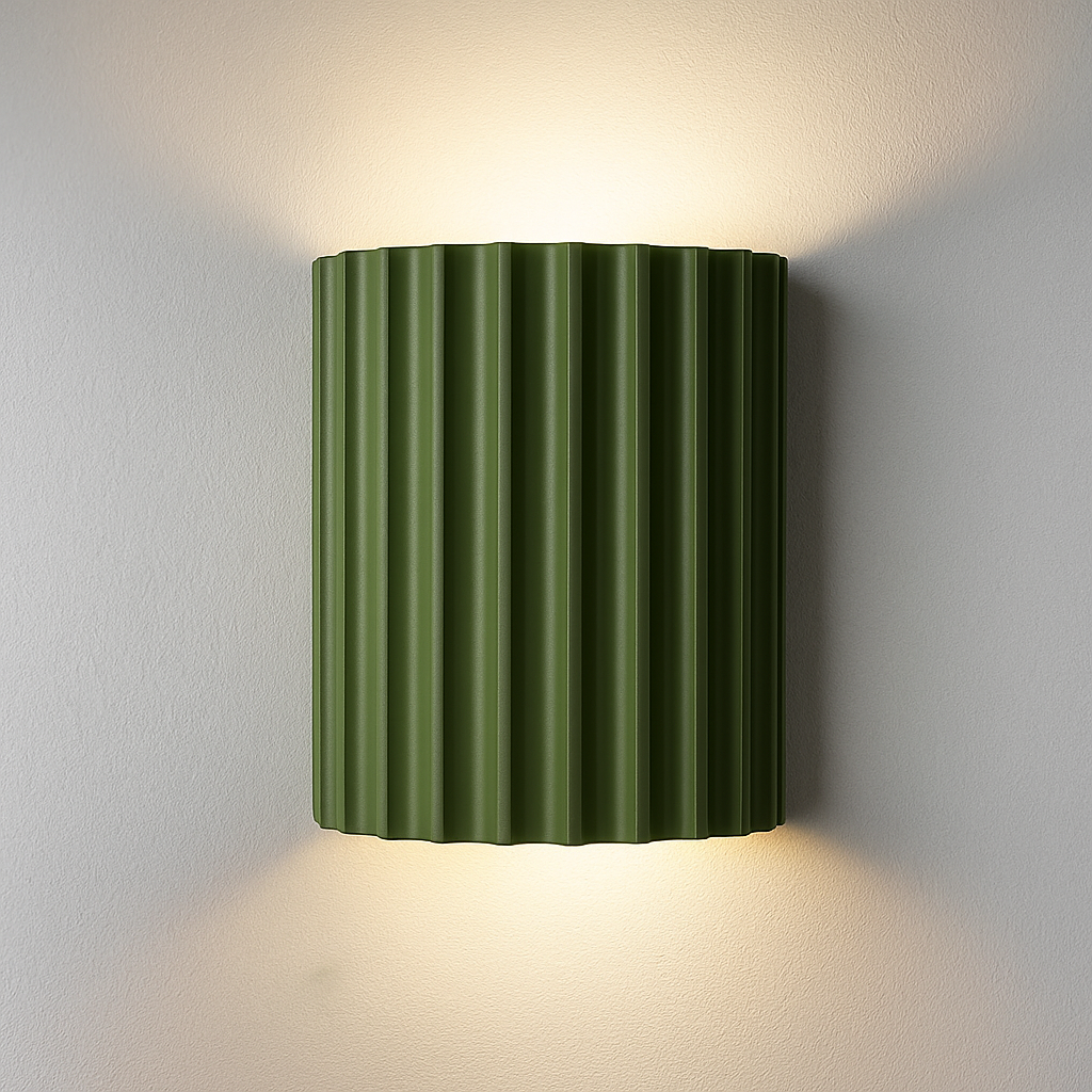Modern Resin Wall Light | Soft Up–Down LED Glow