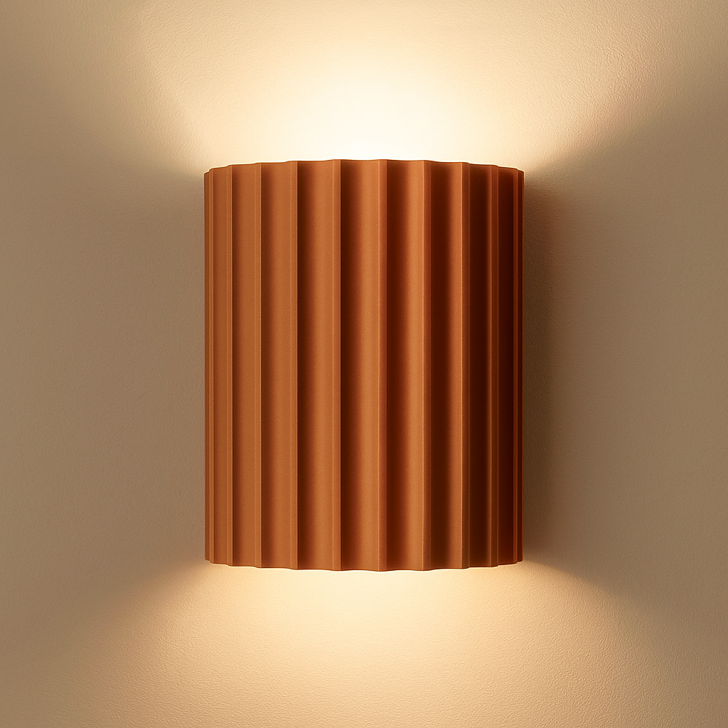 Modern Resin Wall Light | Soft Up–Down LED Glow