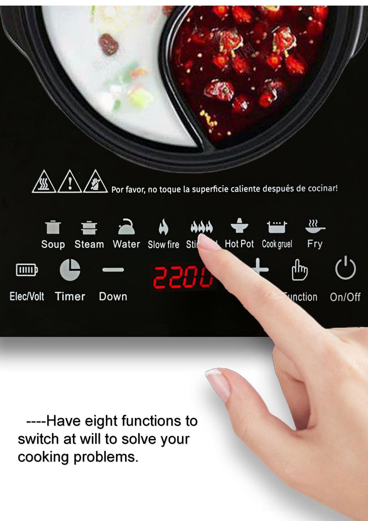 Portable Induction Cooktop - Easy Cooking | Cooking Gadget | Chef Quality