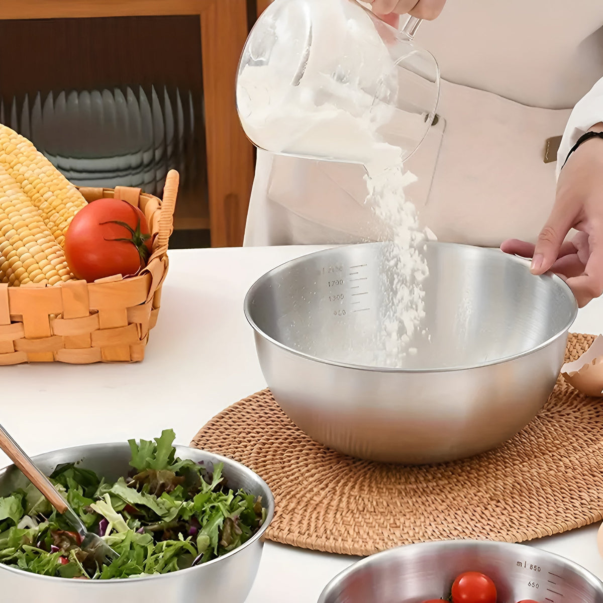 3pcs Stainless Steel Mixing Bowl Set 2