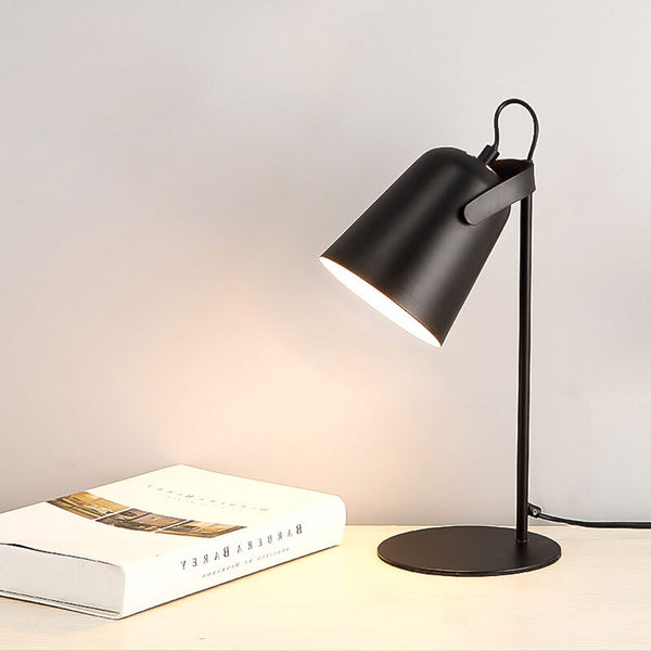 Nordic Macaron Table Lamp | Modern Iron Bucket Design