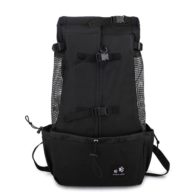 Portable Dog Carrier Bag with Breathable Design | Lightweight Travel Backpack for Small Dogs 11