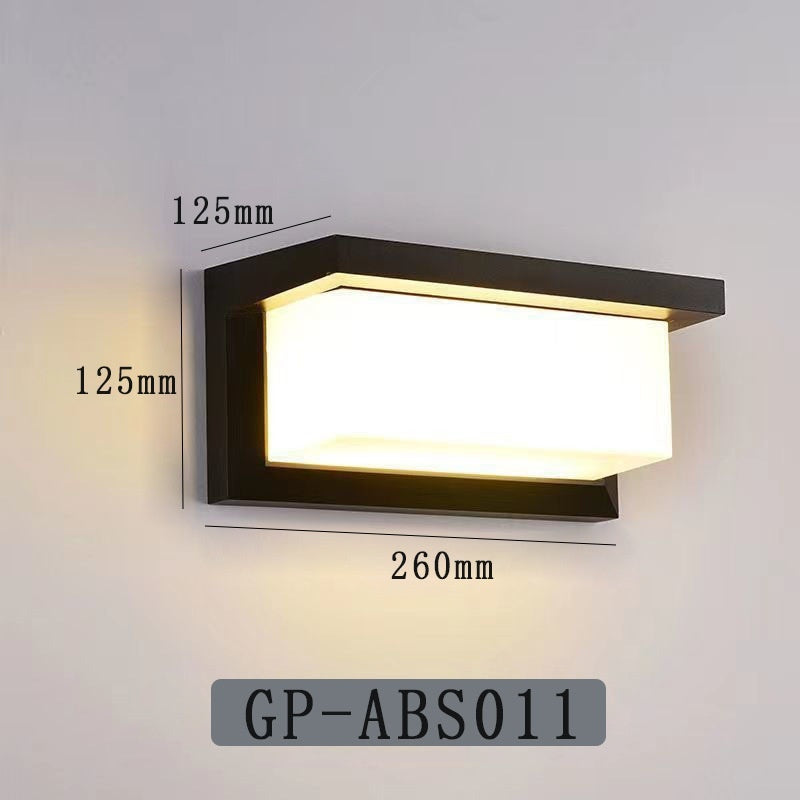 Modern Outdoor Wall Lantern | Waterproof Sconce with Adjustable Color Temperature | Stylish Lighting for Garden and Patio 5