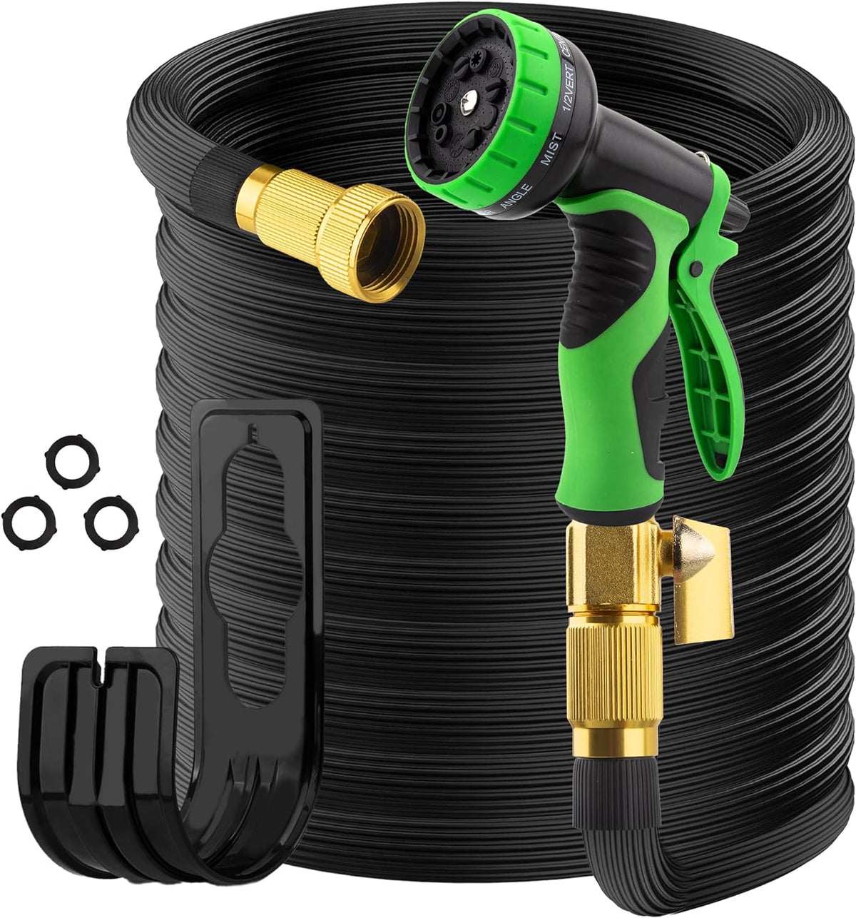 Expandable Garden Hose With 10 Functions Spray Nozzle - Cooking Gadget | Food Prep | Professional Kitchen