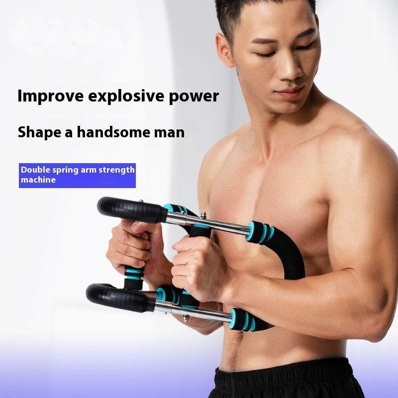 Ultimate Home Gym Equipment | Adjustable U-Shaped Arm Strengthener with Multi-Functional Design | Compact Workout Tool for Full-Body Fitness 9