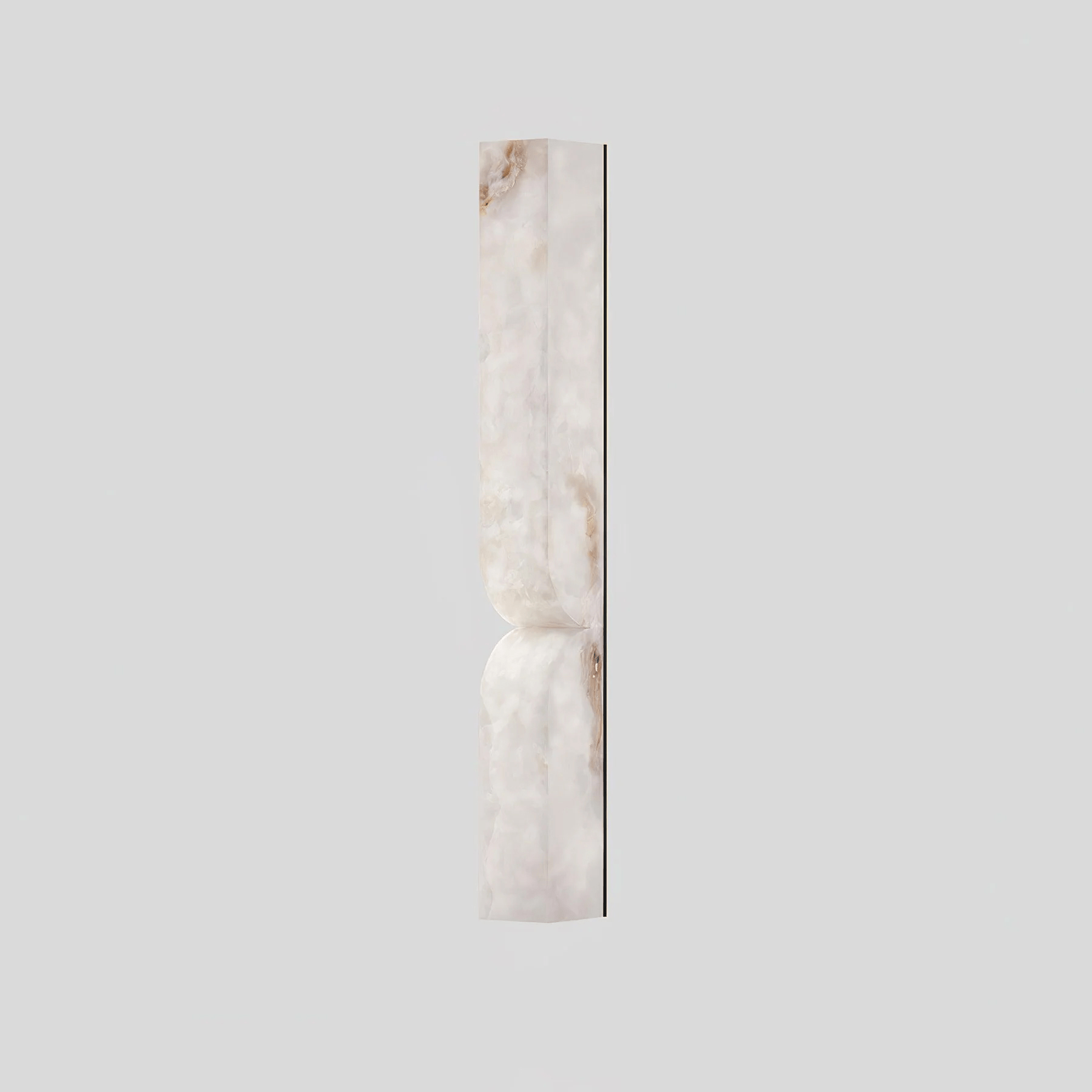 Alabaster Essence | LED Wall Sconce Lighting with Sculptural Design | Elegant Illumination for Modern Home Decor