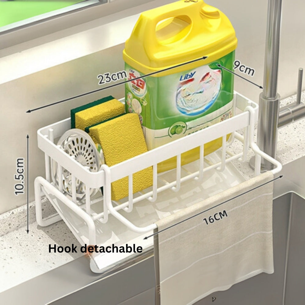 All-in-One Sponge Soap Cloth Self-Draining Rack 5