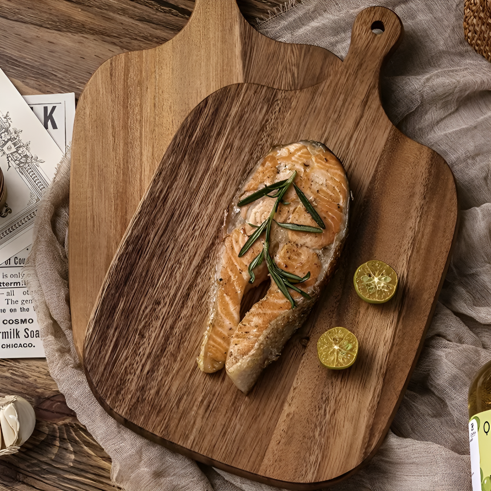 Artisan Wooden Serving Platter 3