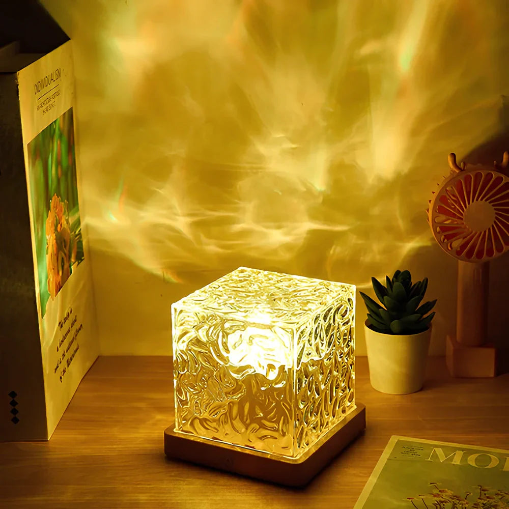 LED Cube Mood Light | Colour-Changing Lamp