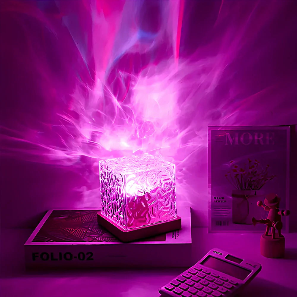 LED Cube Mood Light | Colour-Changing Lamp
