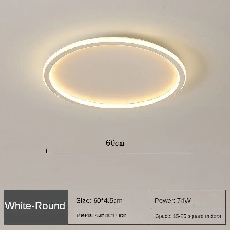 AuroraSphere | Elegant Minimalist Round LED Flush Mount Ceiling Light 11