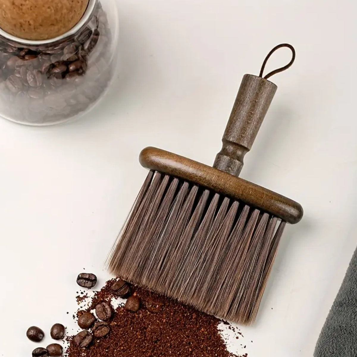 Barista Wooden Cleaning Brush 2