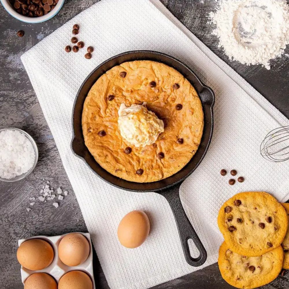Black Cast Iron Frying Pan 5