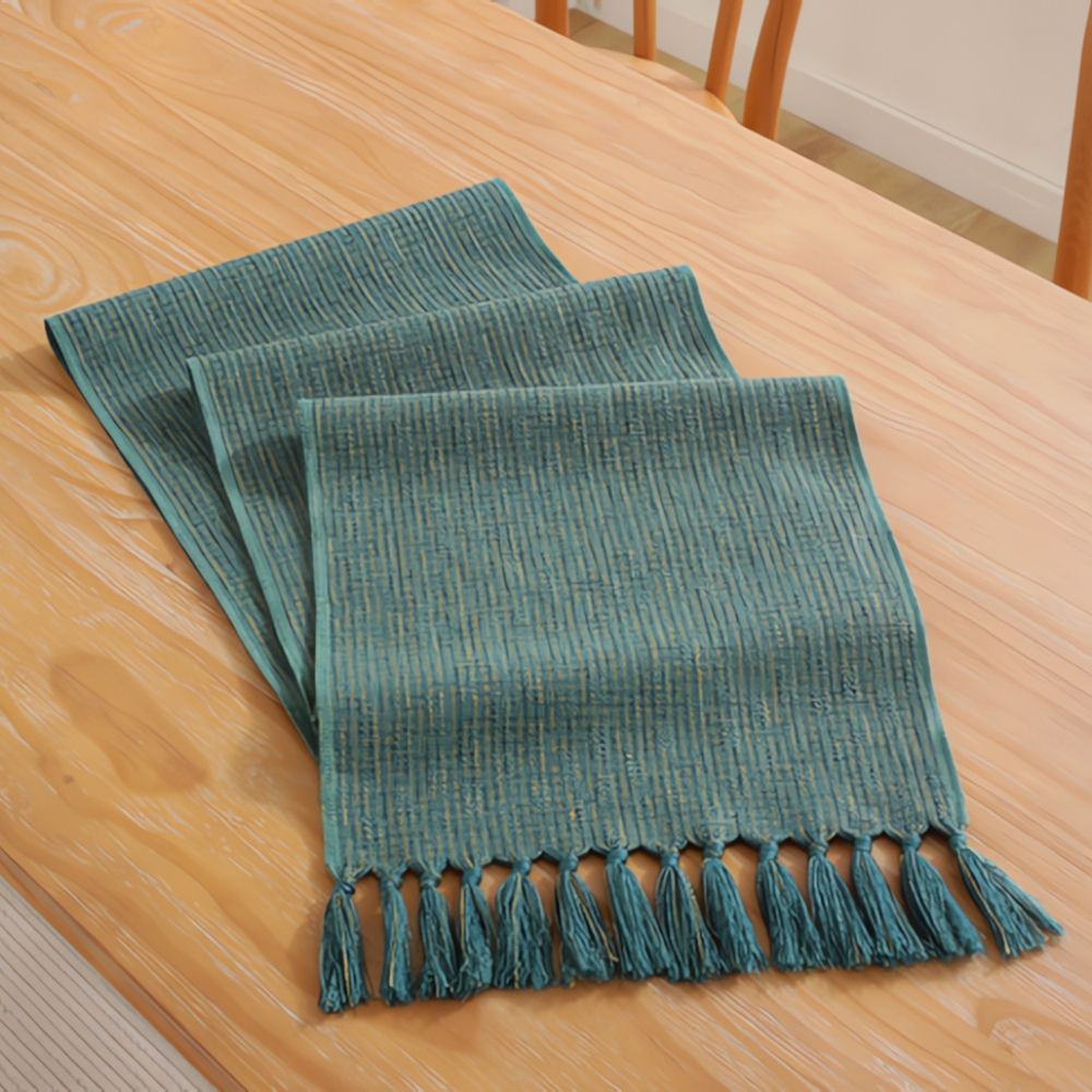 Boho Woven Dining Table Runner 4