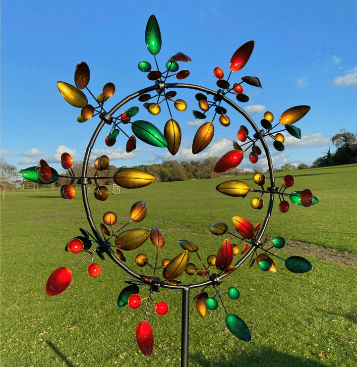 Magical metal windmill: Kinetic wind spinner for the garden - Food Prep | Home Cooking | Multi-Function