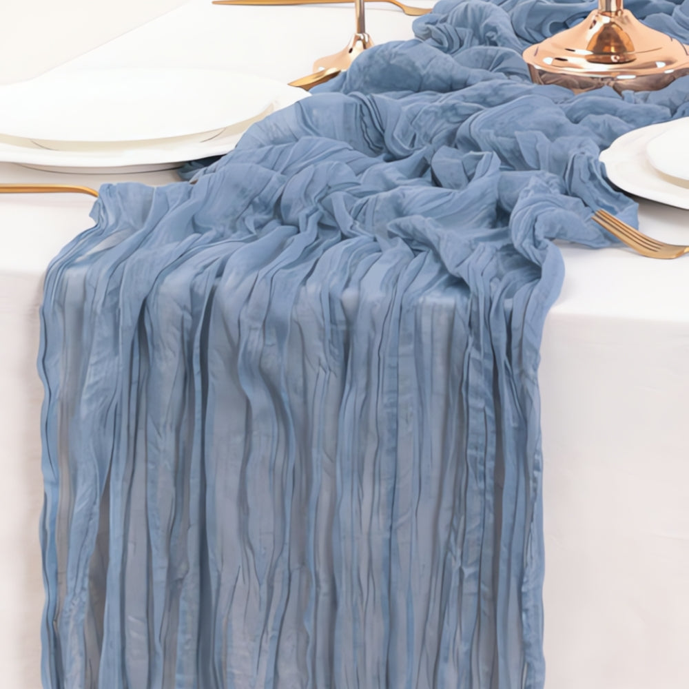Cheesecloth Flowy Table Runner | 10 Pcs Set 5