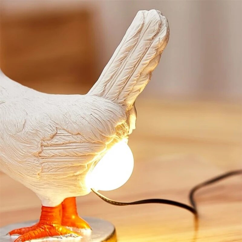 LED Light | Chicken-Shaped Table Lamp