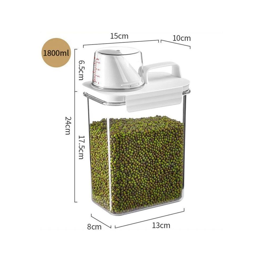 Clear Cereal and Grain Organiser 10