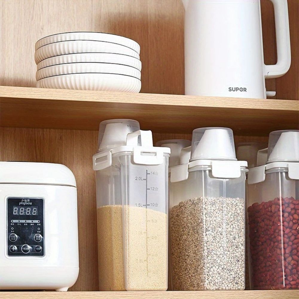 Clear Cereal and Grain Organiser 6