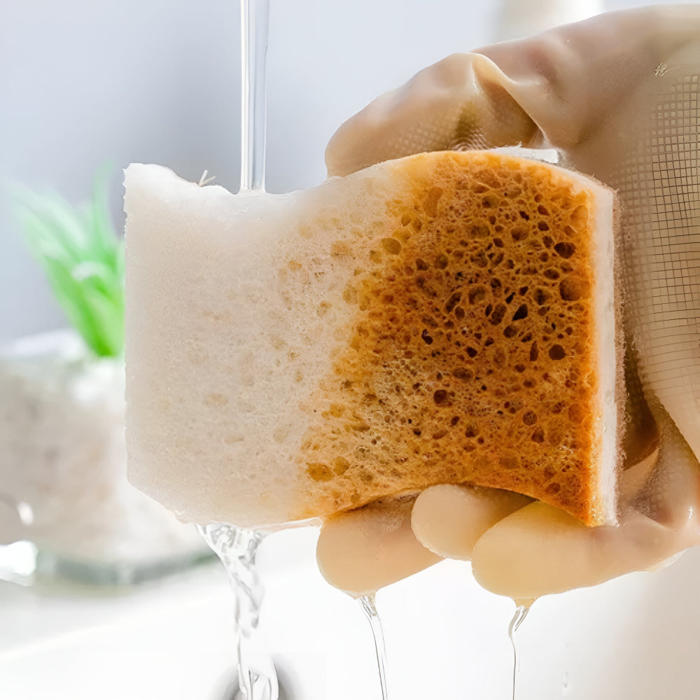 Coconut Fibre Natural Dish Sponge 3
