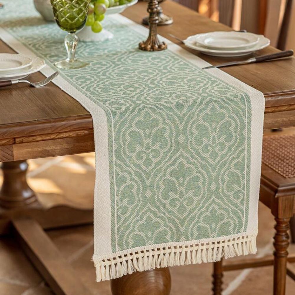 Damask Dune Table Runner 10