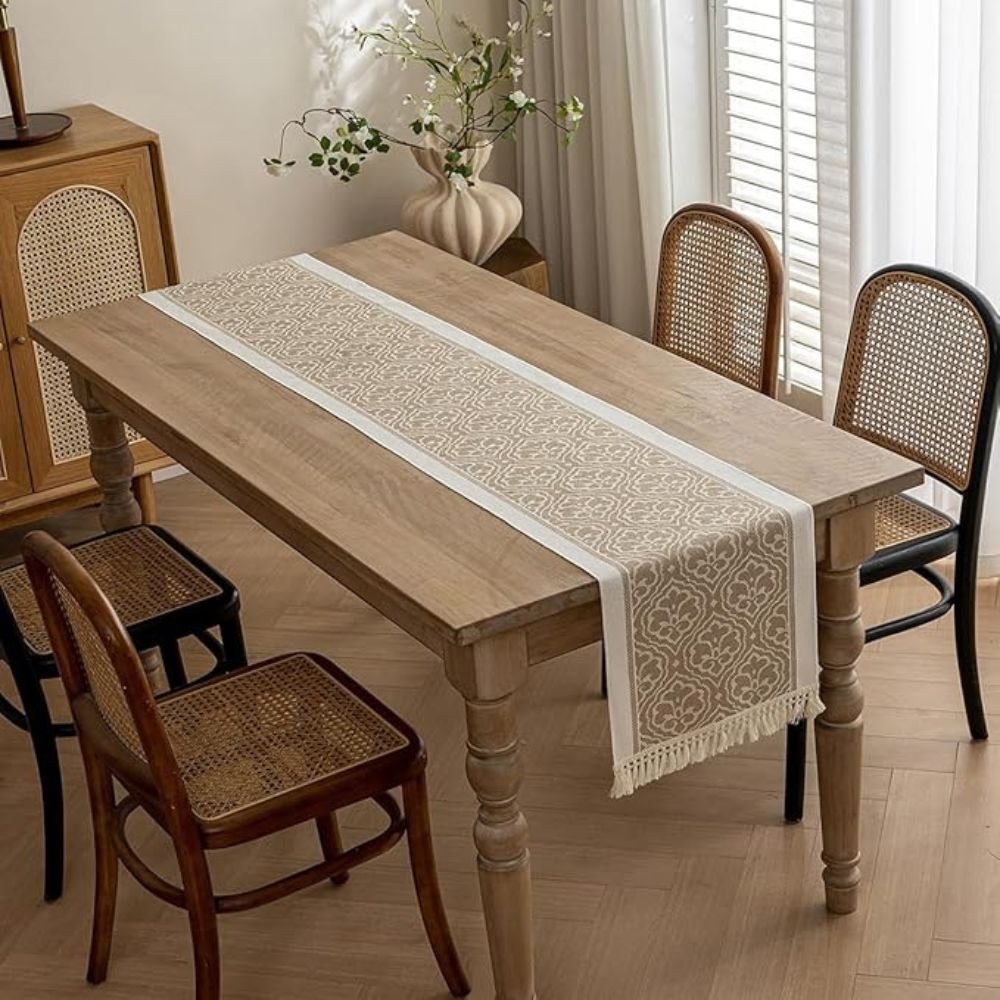 Damask Dune Table Runner 2