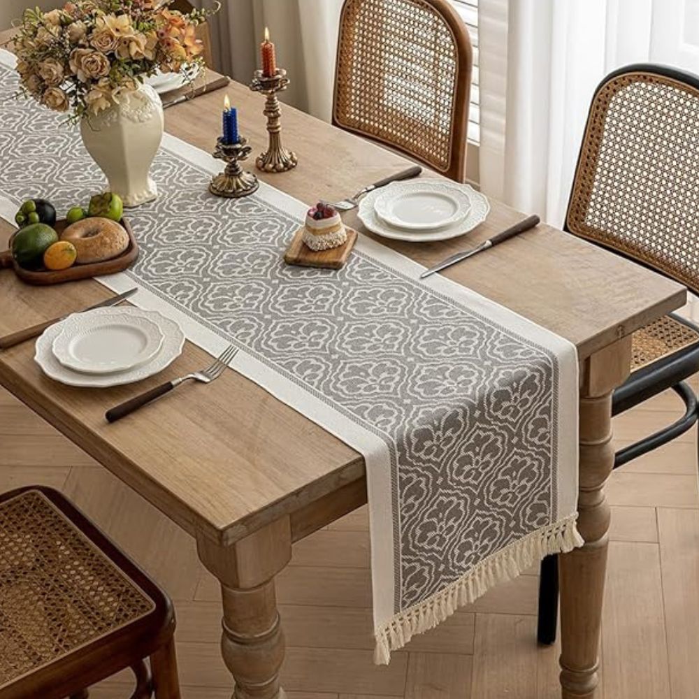 Damask Dune Table Runner 9