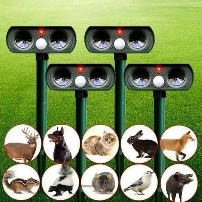 EcoGuard | Ultrasonic Rodent Deterrent with Motion Sensor | Safe Pest Control for Gardens and Yards 1