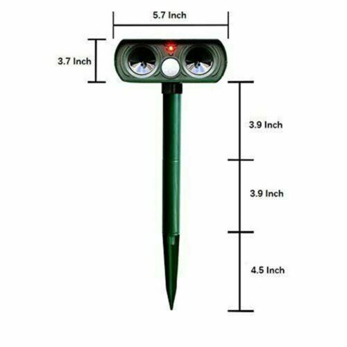 EcoGuard | Ultrasonic Rodent Deterrent with Motion Sensor | Safe Pest Control for Gardens and Yards 5