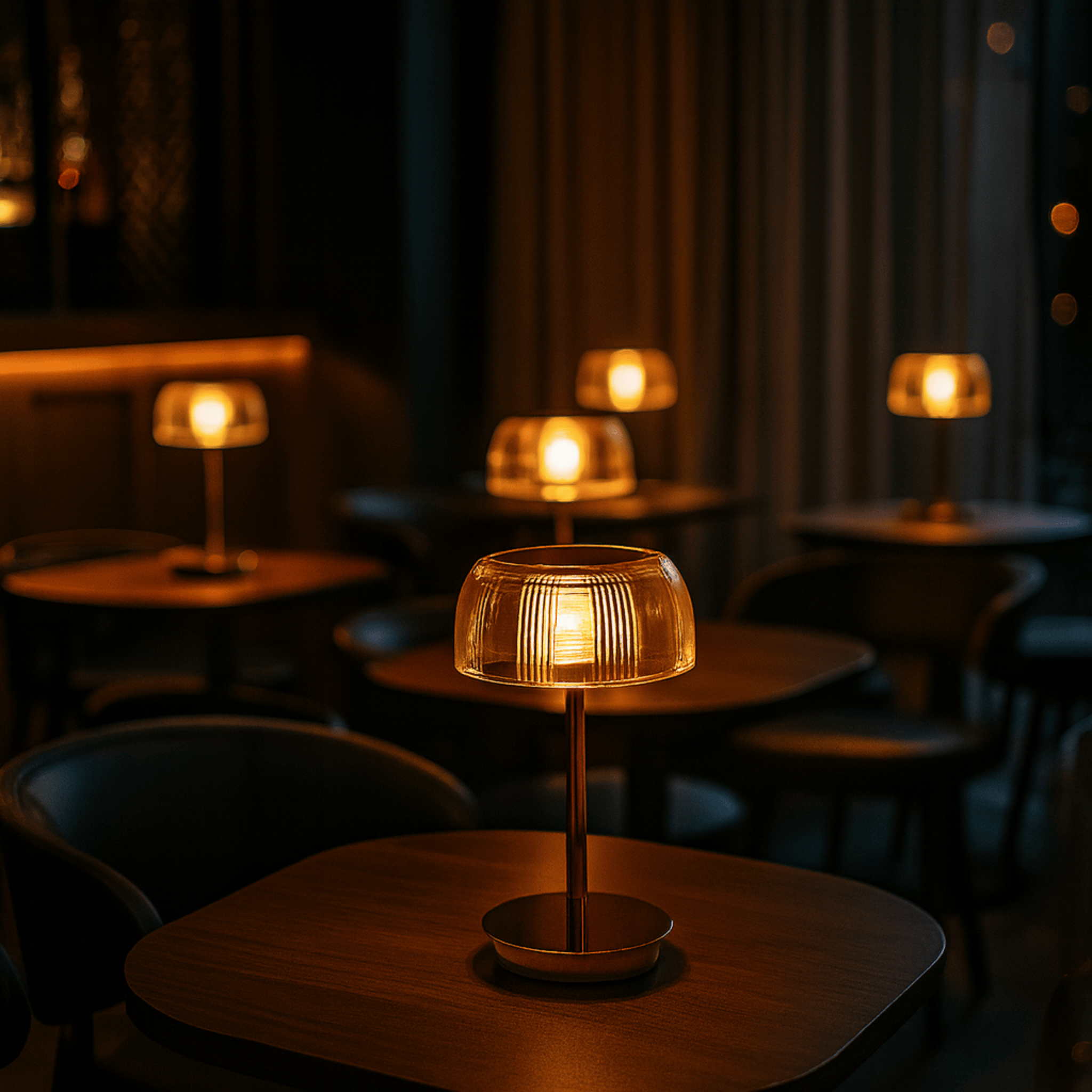 Elegant Ambient Table Lamp | Cordless Design with Adjustable Light Tones | Versatile Mood Lighting for Home Decor