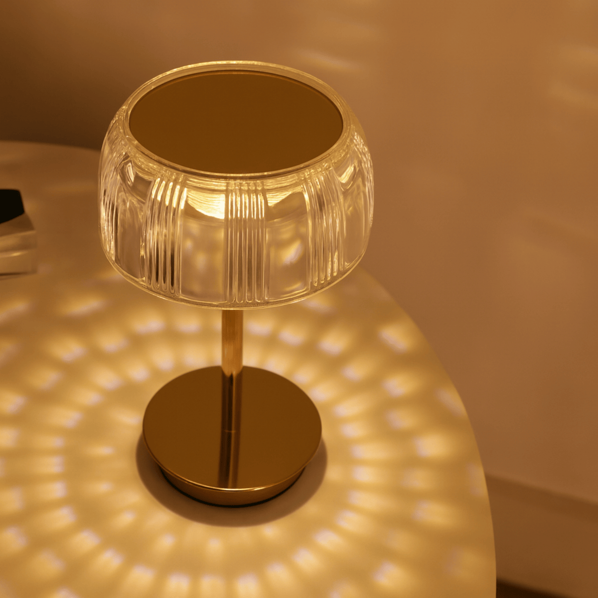 Elegant Ambient Table Lamp | Cordless Design with Adjustable Light Tones | Versatile Mood Lighting for Home Decor