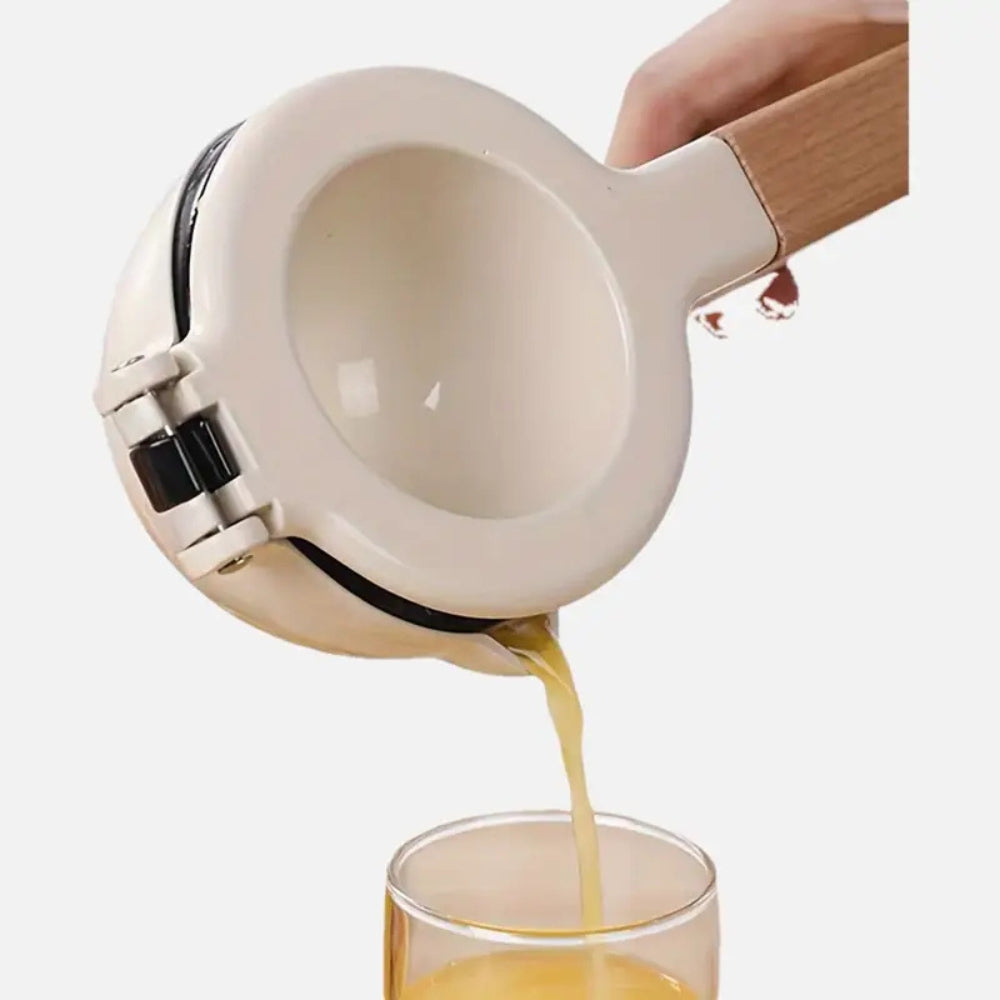 Elegant Stainless Steel Manual Lemon Squeezer 0