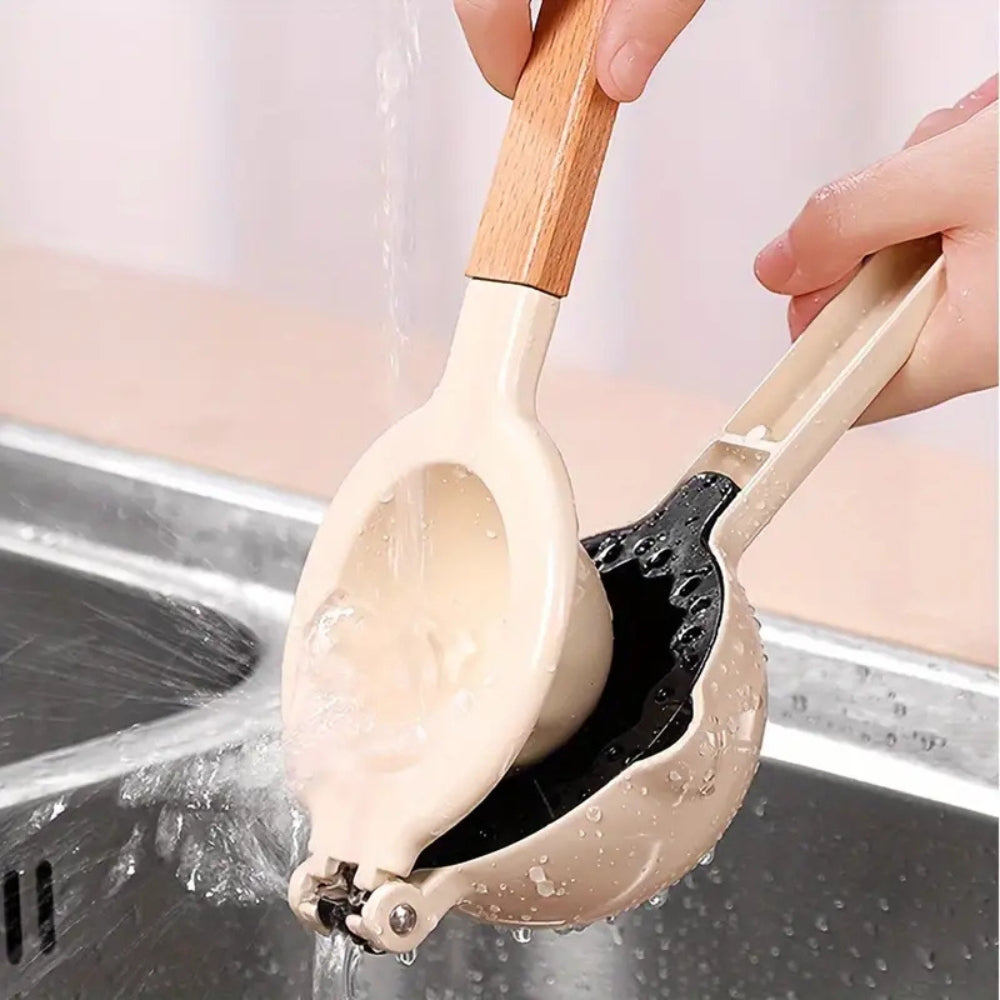 Elegant Stainless Steel Manual Lemon Squeezer 4
