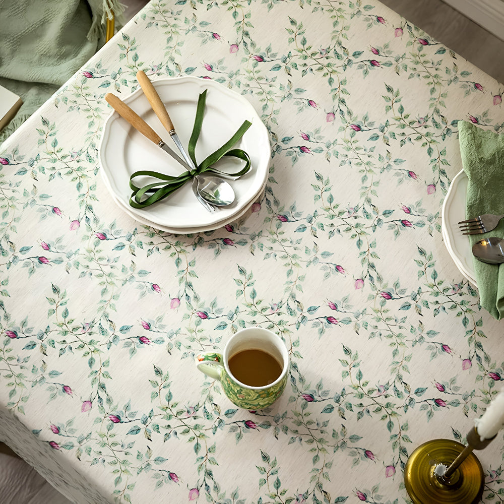 Floral Whisper Table Cloth 4