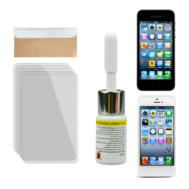 Glass Repair Pro | Phone Screen Crack Repair Kit with Vacuum Function | Quick Fix for Cracked Glass 0