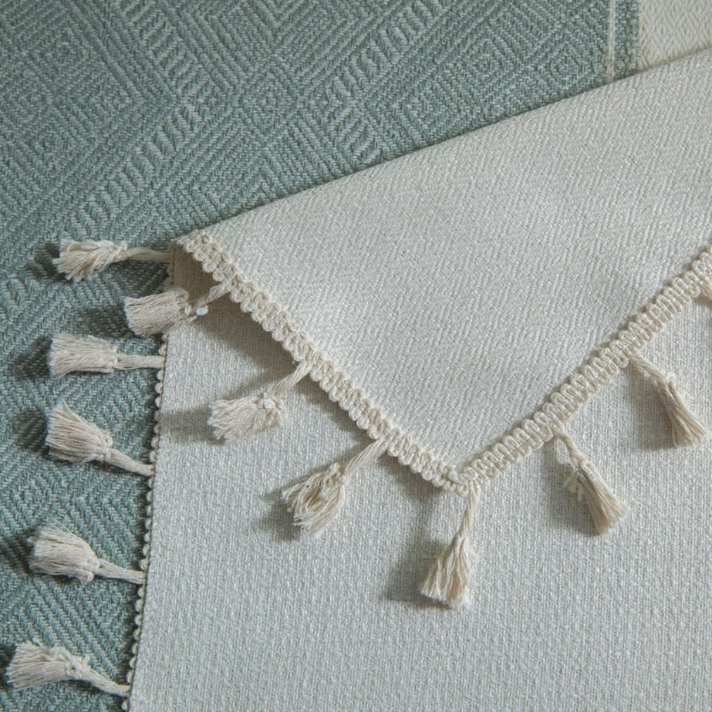 Glisstra Geometric Tassel Tablecloth 8