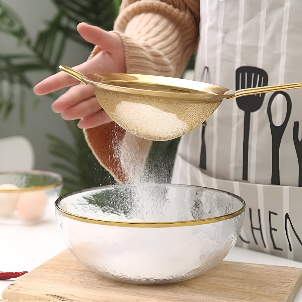 Golden Iron Fine Mesh Strainer 2