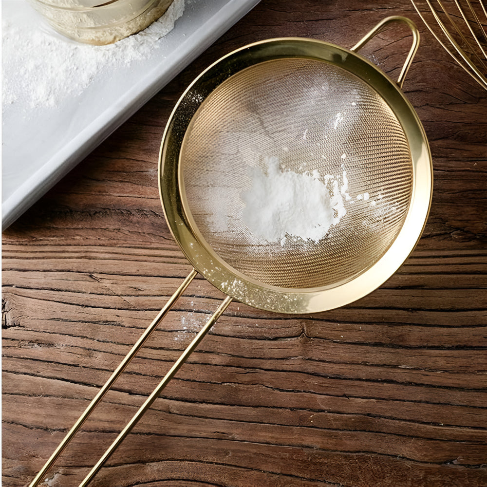 Golden Iron Fine Mesh Strainer 4