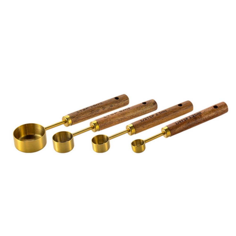 Golden Measuring Spoon Set 0