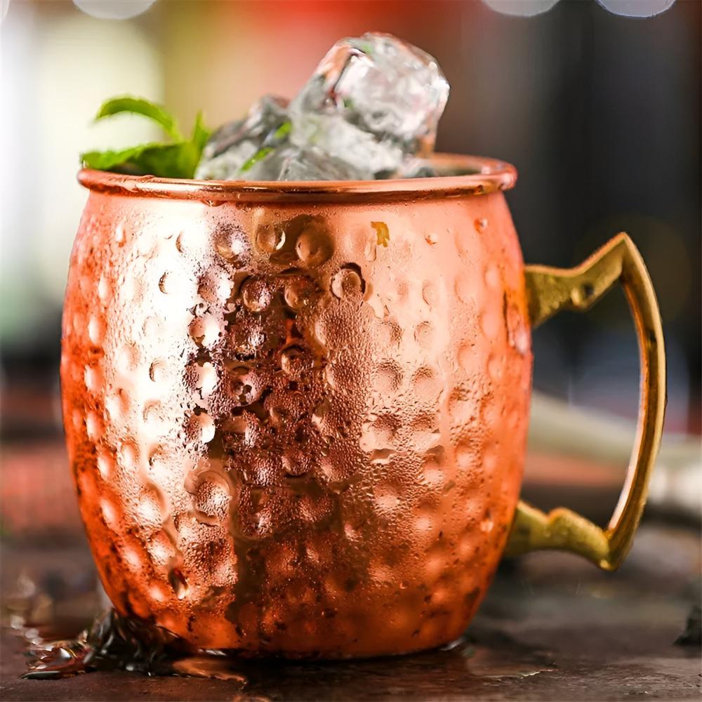 Hammered Copper Mug 0