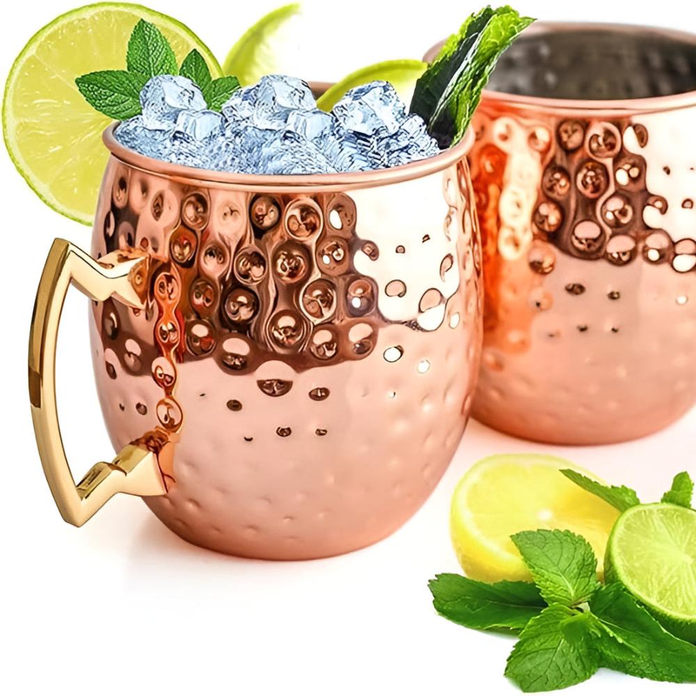Hammered Copper Mug 2
