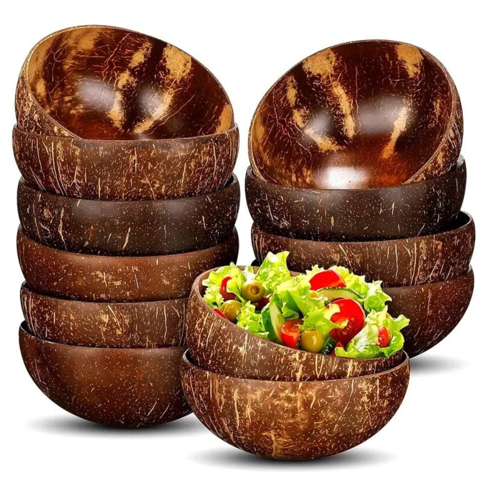 Handcrafted Coconut Bowls 1