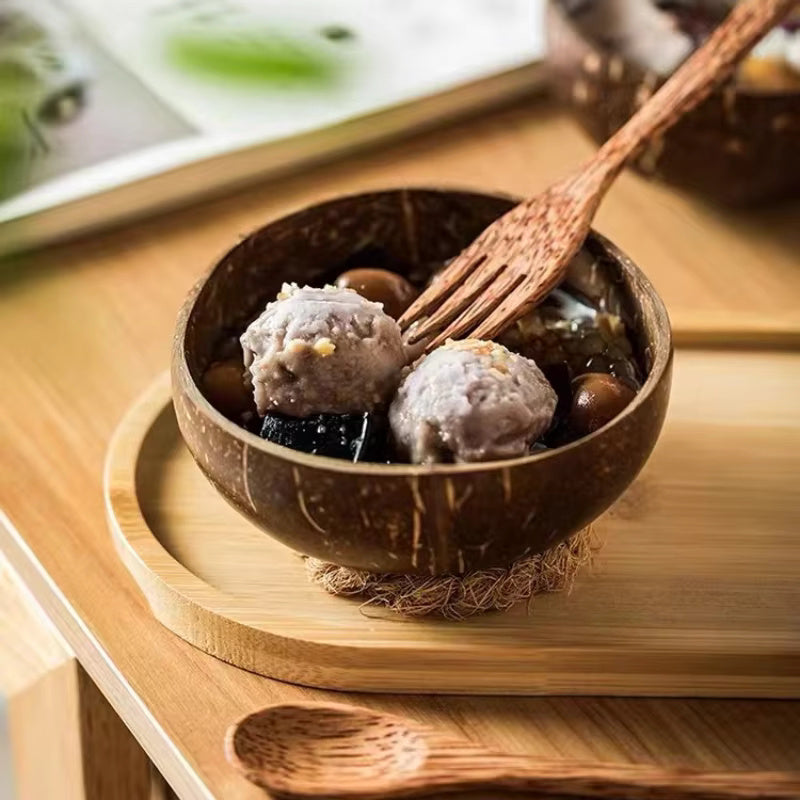 Handcrafted Coconut Bowls 2