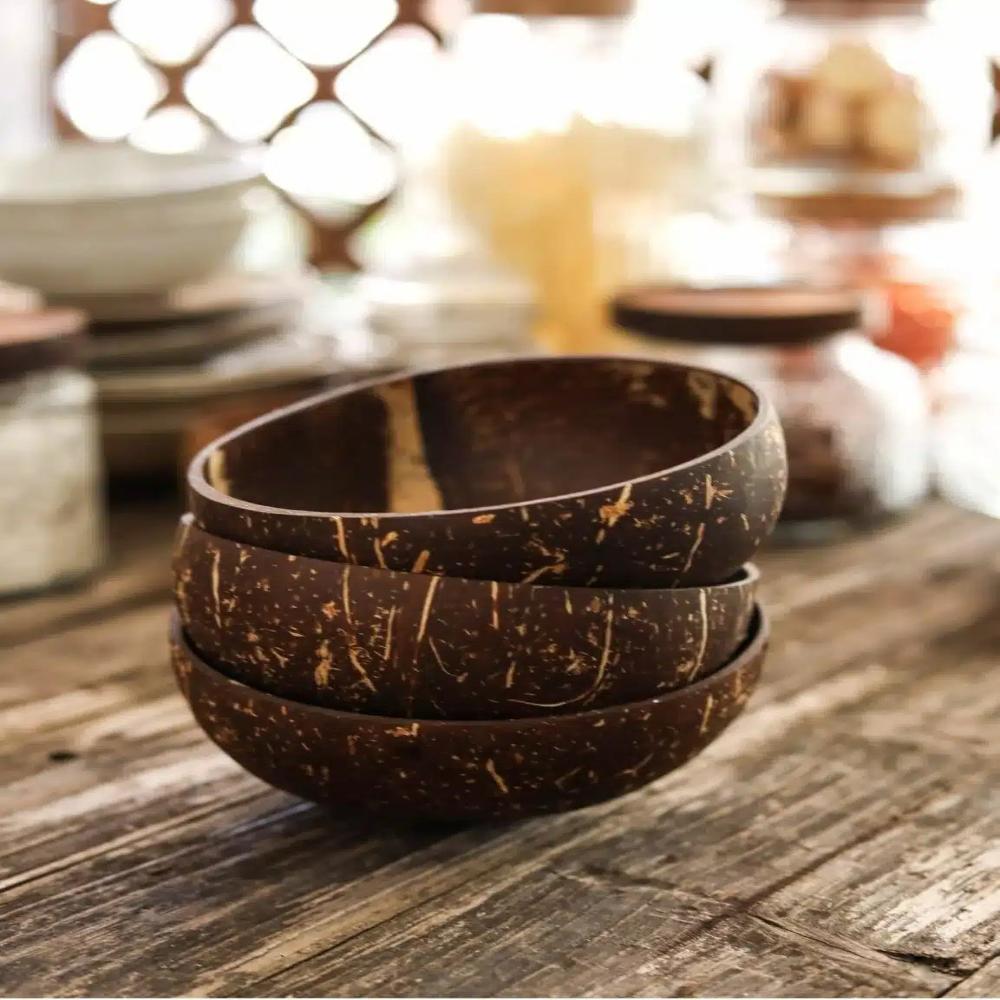 Handcrafted Coconut Bowls 6