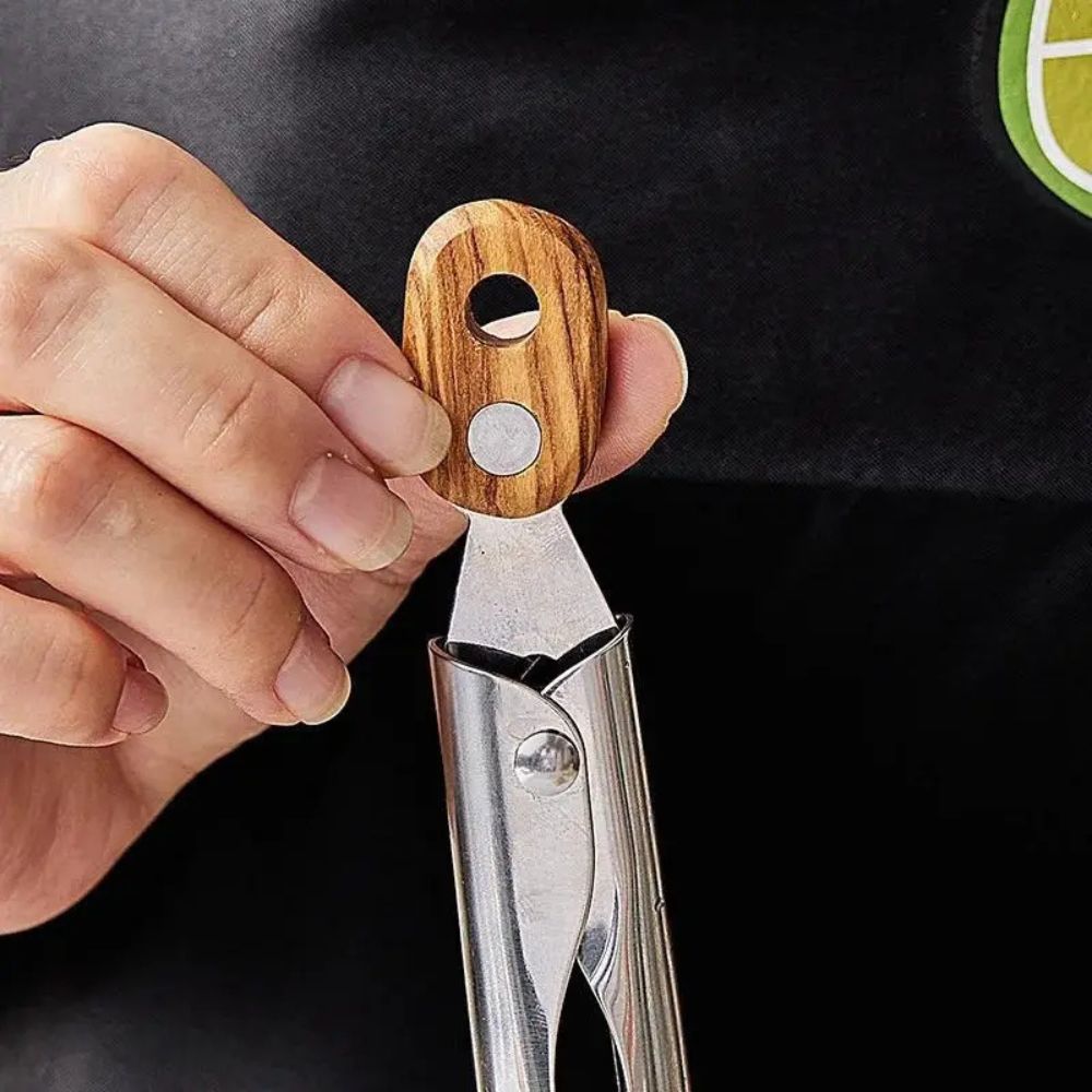 Heritage Wood & Steel Tongs | Set of 2 7