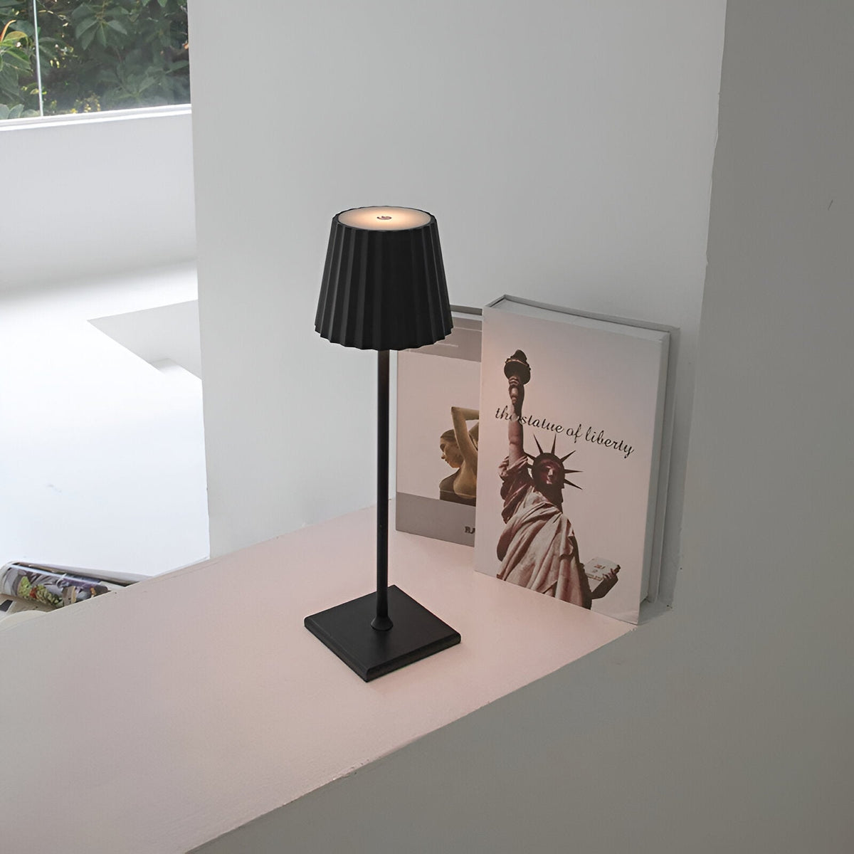 LED Cordless Table Lamp | Touch-Dimmable Modern Design