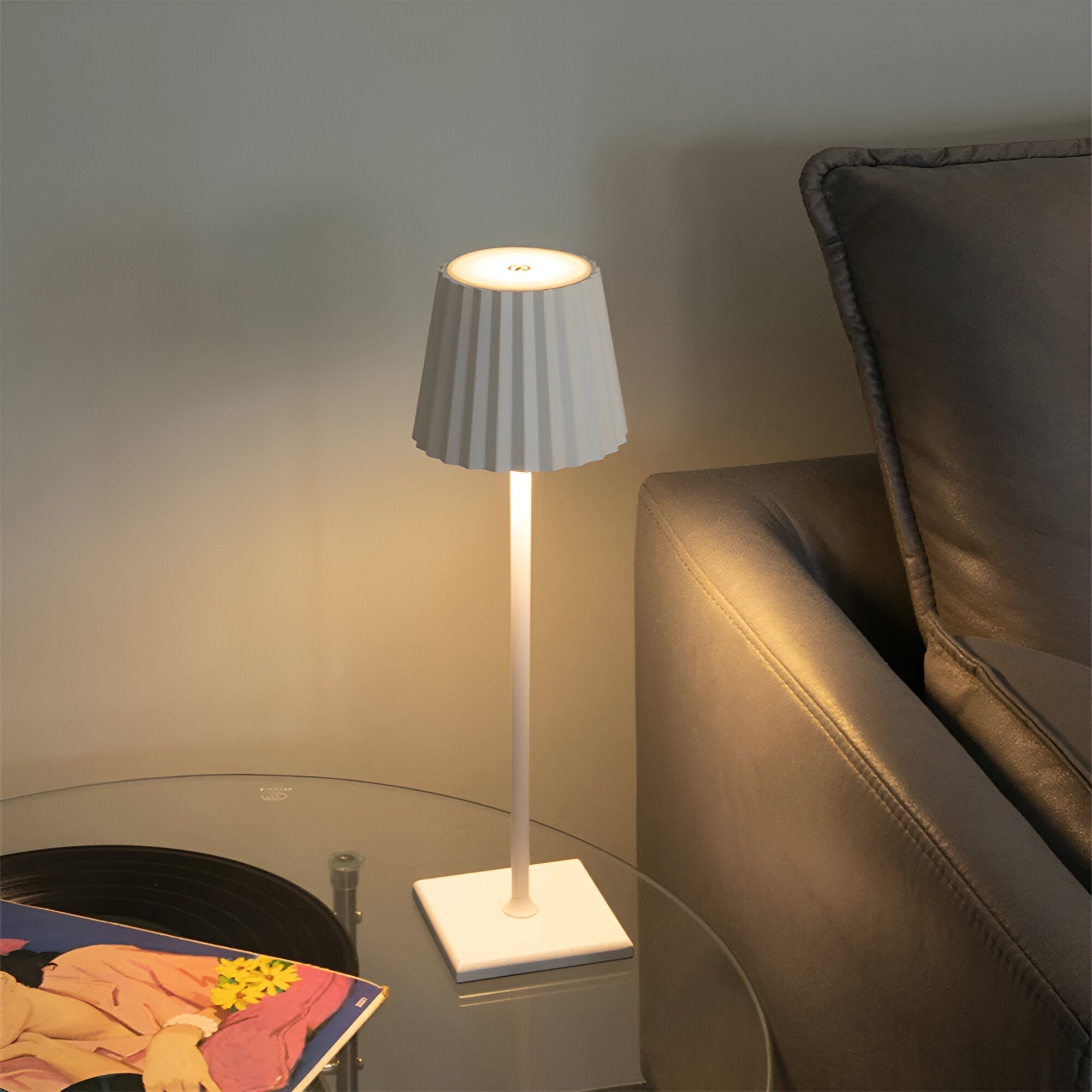 LED Cordless Table Lamp | Touch-Dimmable Modern Design