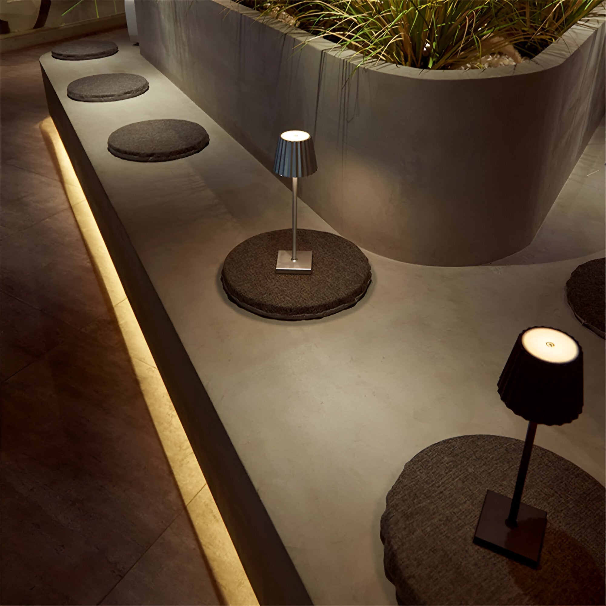 LED Cordless Table Lamp | Touch-Dimmable Modern Design